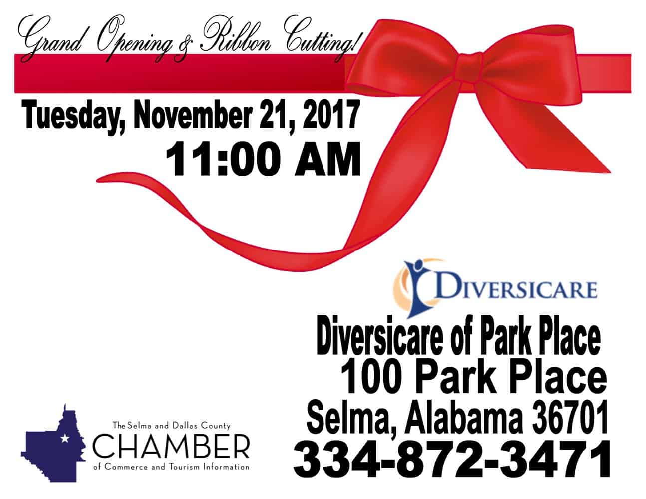 Diversicare of Park Place Grand Opening Ribbon Cutting