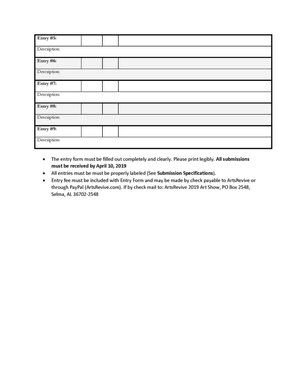 Roots and Wings Application Page 4