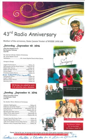 Venter 43rd Radio Anniversary