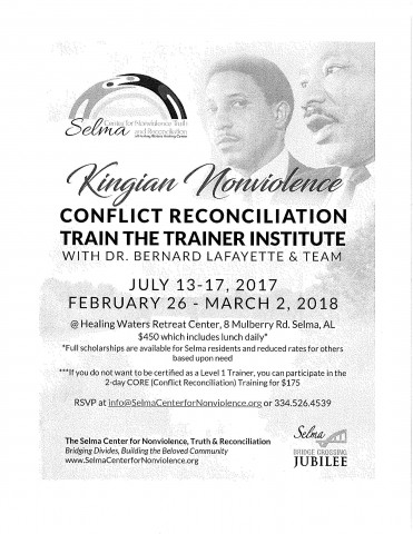 Conflict Reconciliation Train the Trainer Institute