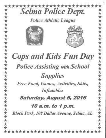 Cops and Kids Fun Day 2016