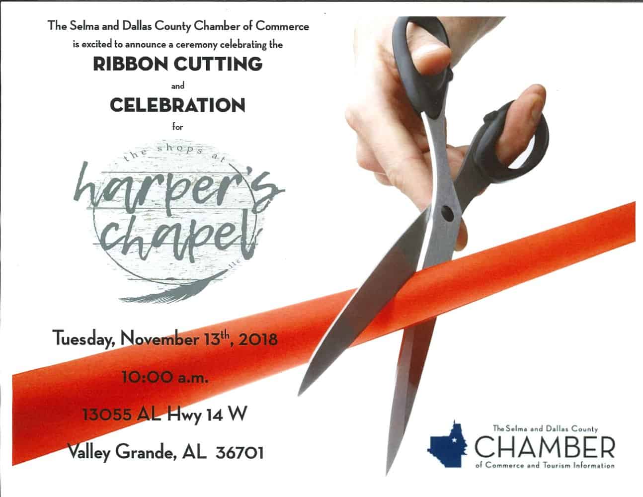 Harpers Chapel Ribbon Cutting