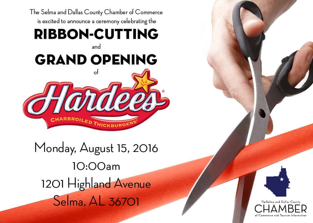 Hardees Ribbon Cutting 8 15 16