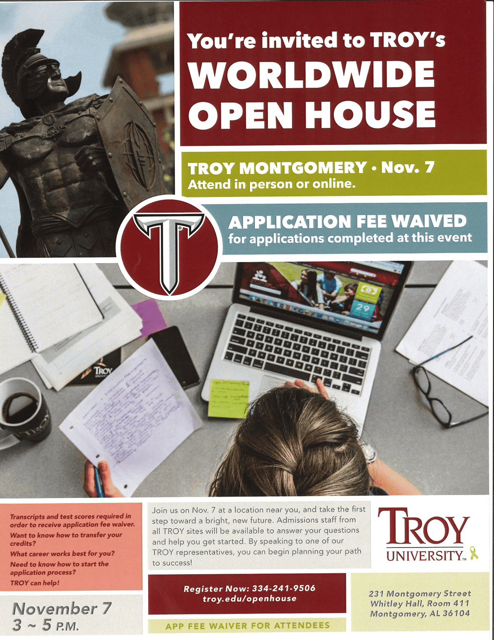 Troy University Worldwide Open House