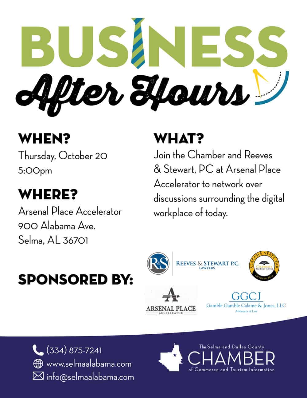 Oct 20 Business Technology Business After Hours